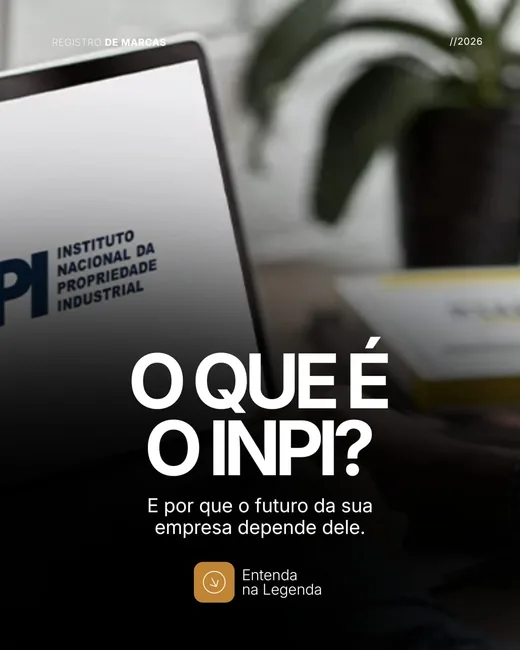 Arte educativa sobre o que é INPI